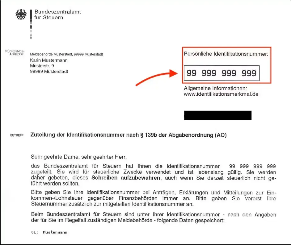 steuer id