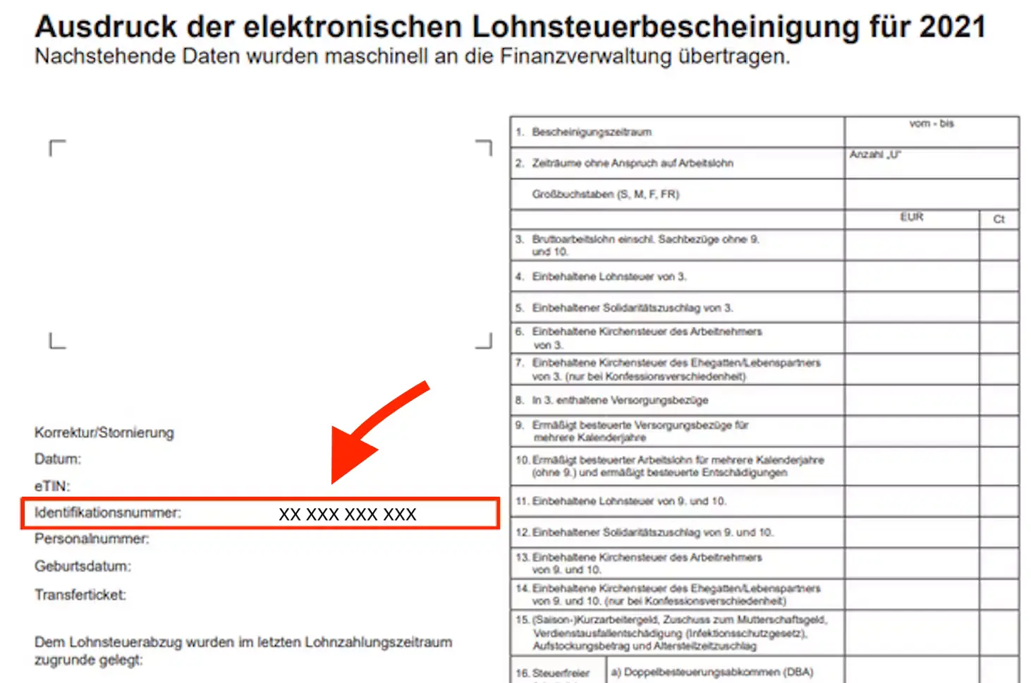 steuer id