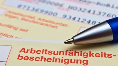 Больничный в Германии